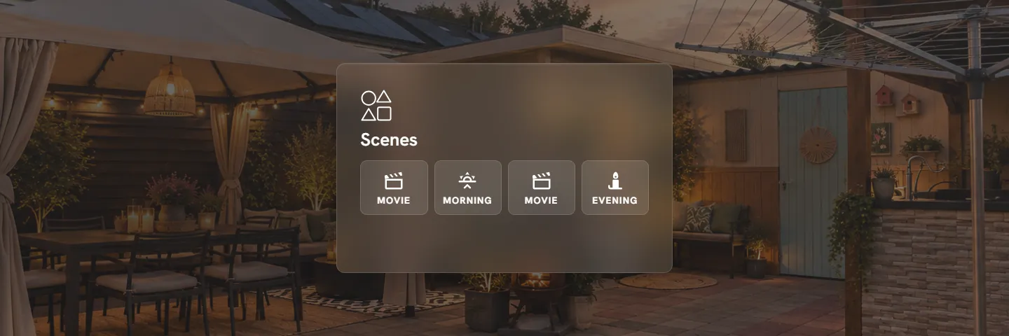 Scenes card