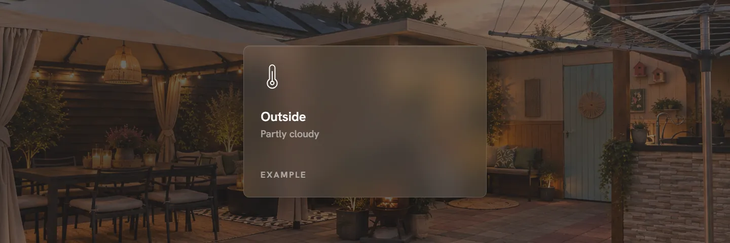 Template card
